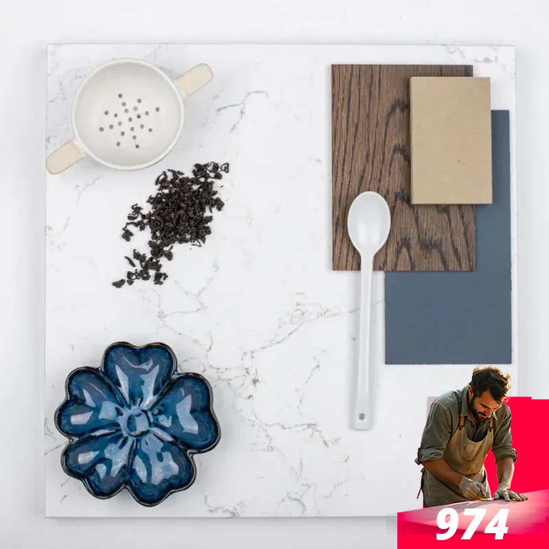 Un immense merci à Marbrerie Décoration pour cette rénovation impeccable. Le quartz apporte une touche raffinée que j’adore.