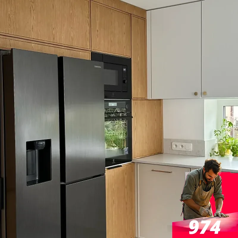 Le professionnalisme et la qualité du travail de Marbrerie Décoration m’ont impressionnée. Mon plan de travail est superbe !
