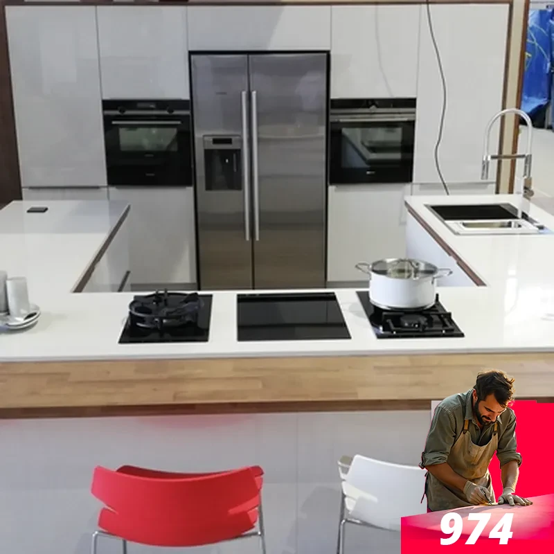 Un plan de travail au top, installation rapide et efficace. Bravo Marbrerie Décoration !